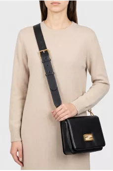 Black ID crossbody