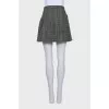 Green high-waisted skirt