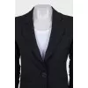 Black drapery jacket