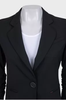 Black drapery jacket