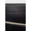 Quilted leather bag with chain