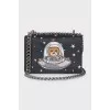 Space Teddy leather bag