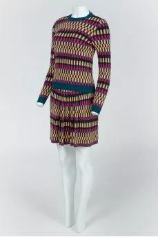 Set skirt + jacket multi-colored
