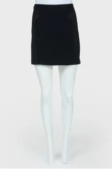 Black Tight Mini Skirt