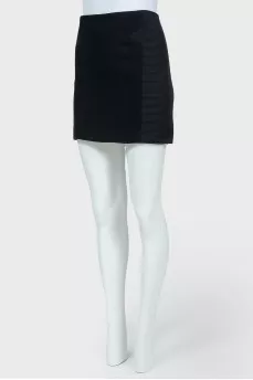 Black Tight Mini Skirt