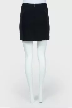 Black Tight Mini Skirt