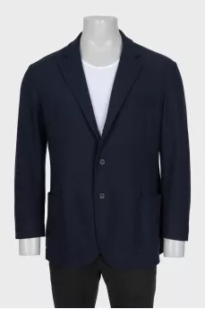 Men's silk and cashmere jacket