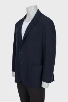 Men's silk and cashmere jacket