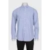 Men's fitted printed shirt