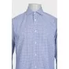 Men's fitted printed shirt
