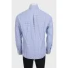 Men's fitted printed shirt