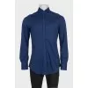 Men's blue shirt