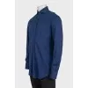 Men's blue shirt