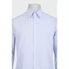 Men's striped button-down shirt