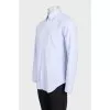 Men's striped button-down shirt
