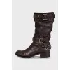 Roadior leather boots