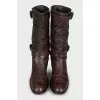 Roadior leather boots