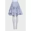 Full skirt with frills
