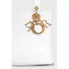 Стеганая сумка Lady Dior из кожи