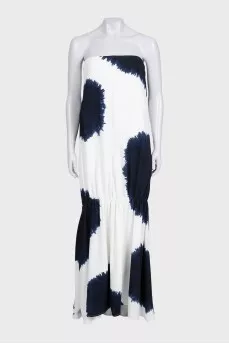 Two-tone dress Margot