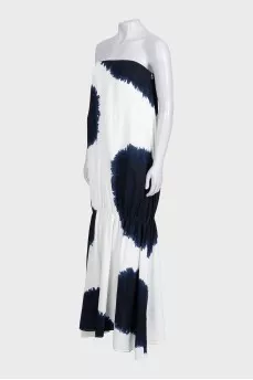 Two-tone dress Margot