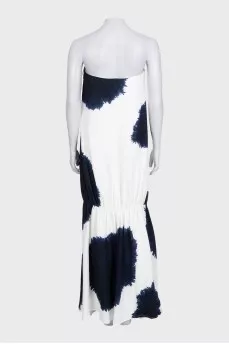 Two-tone dress Margot