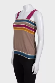 Top with wide straps
