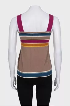 Top with wide straps