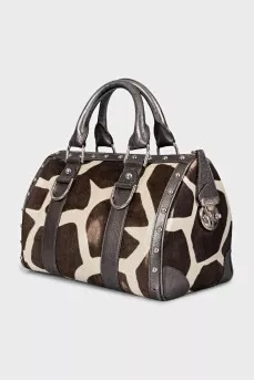 Snap Out Of It Pony Skin Tote