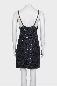 Sequined strappy dress