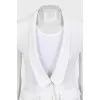 Fitted jacket with patch pockets