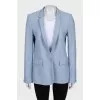 Light blue wool jacket