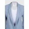 Light blue wool jacket