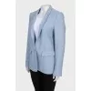 Light blue wool jacket