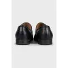 Men's loafers with two-tone branded insert