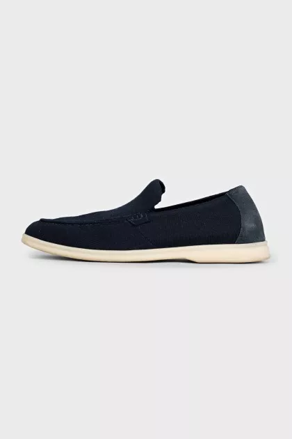 Мужские лоферы Summer Walk из текстиля