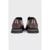 Men's gradient leather shoes