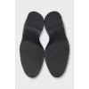 Men's gradient leather shoes
