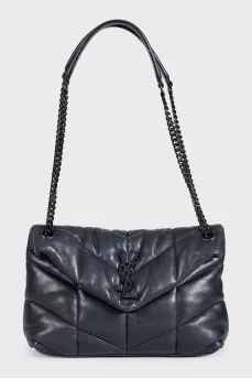 Puffer Leather Quilted Bag