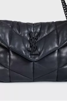 Puffer Leather Quilted Bag