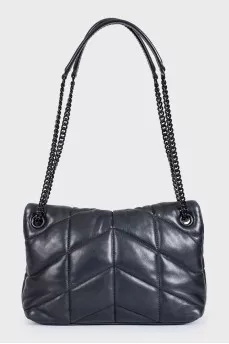 Puffer Leather Quilted Bag