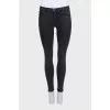 Black skinny fit jeans