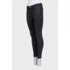 Black skinny fit jeans