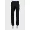Men's sweatpants with white stripes