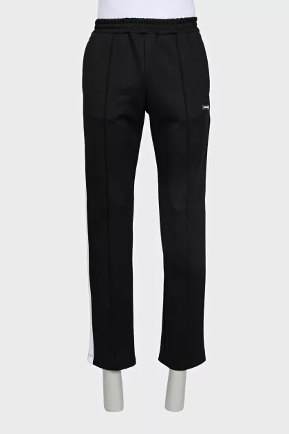 Men's sweatpants with white stripes