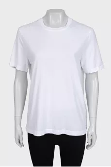 White mesh t-shirt