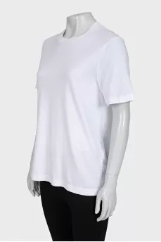 White mesh t-shirt