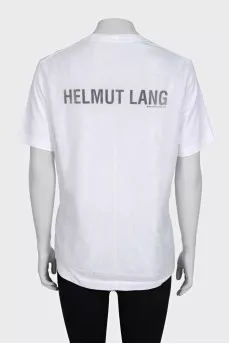 White mesh t-shirt