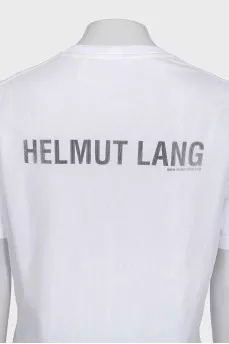 White mesh t-shirt