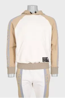 Men's tracksuit with a brand logo